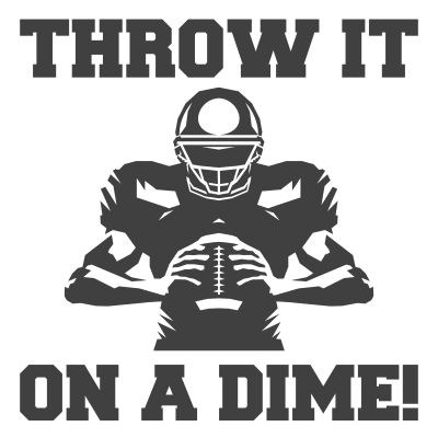 Throw it on a dime! - Gift for a Trace McSorley fan!