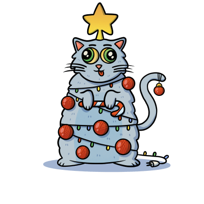 Merry Cat-mus Meow