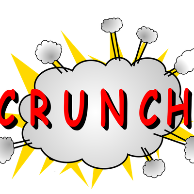 CRUNCH! Comic Book Saying for kids to adults