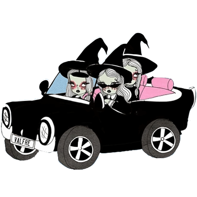 get in loser we are going hexing car men or women scare fashion modern festival december halloween car