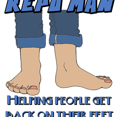 Helping People Get Back on Their Feet Repo man career humor