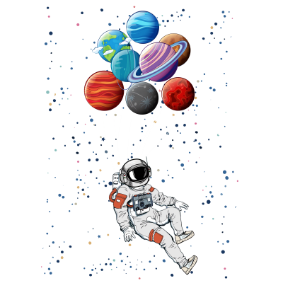 Astronaut Spaceman Moon