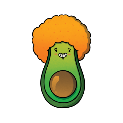 Afrocado, The Friendly Avocado