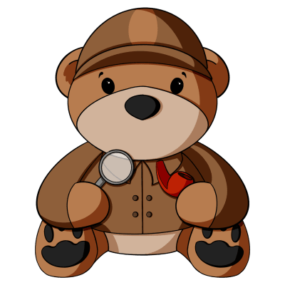 Detective Teddy Bear
