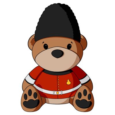British Guard Teddy Bear