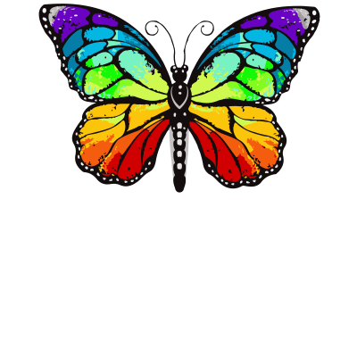 Colorful Butterfly - Cute butterfly with colors