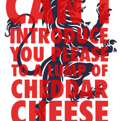 Vindaloo Fat Les Cheddar Cheese England