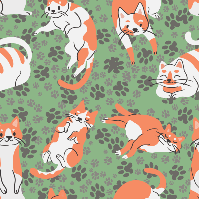 Ginger Cat Print
