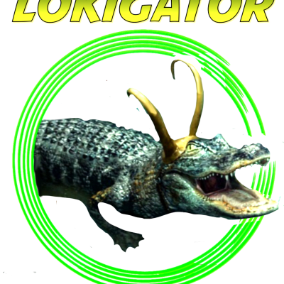 Loki-gator Reptilian God Of Mischief