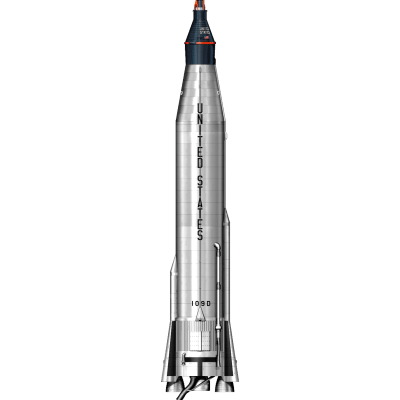 NASA Atlas Mercury Launch Vehicle (LV-3B)
