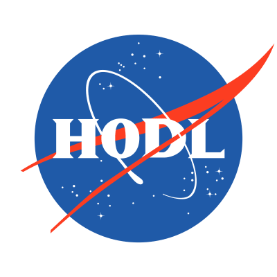 NASA "HODL" Meatball Logo