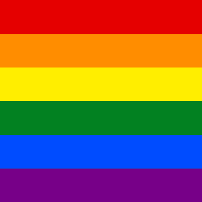 Rainbow Flag (on capri)