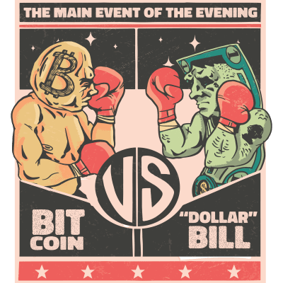 Bitcoin VS Dollar