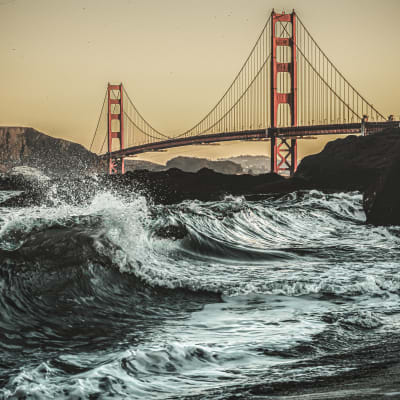 Sunset Golden Gate Bridge
