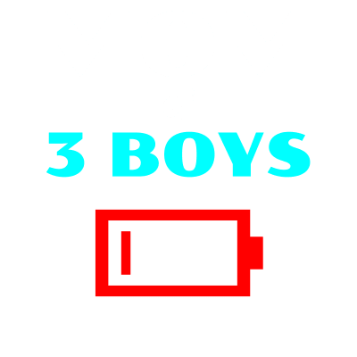 Mom Of Three Boys Funny Desin For Mothers With 3 Sons